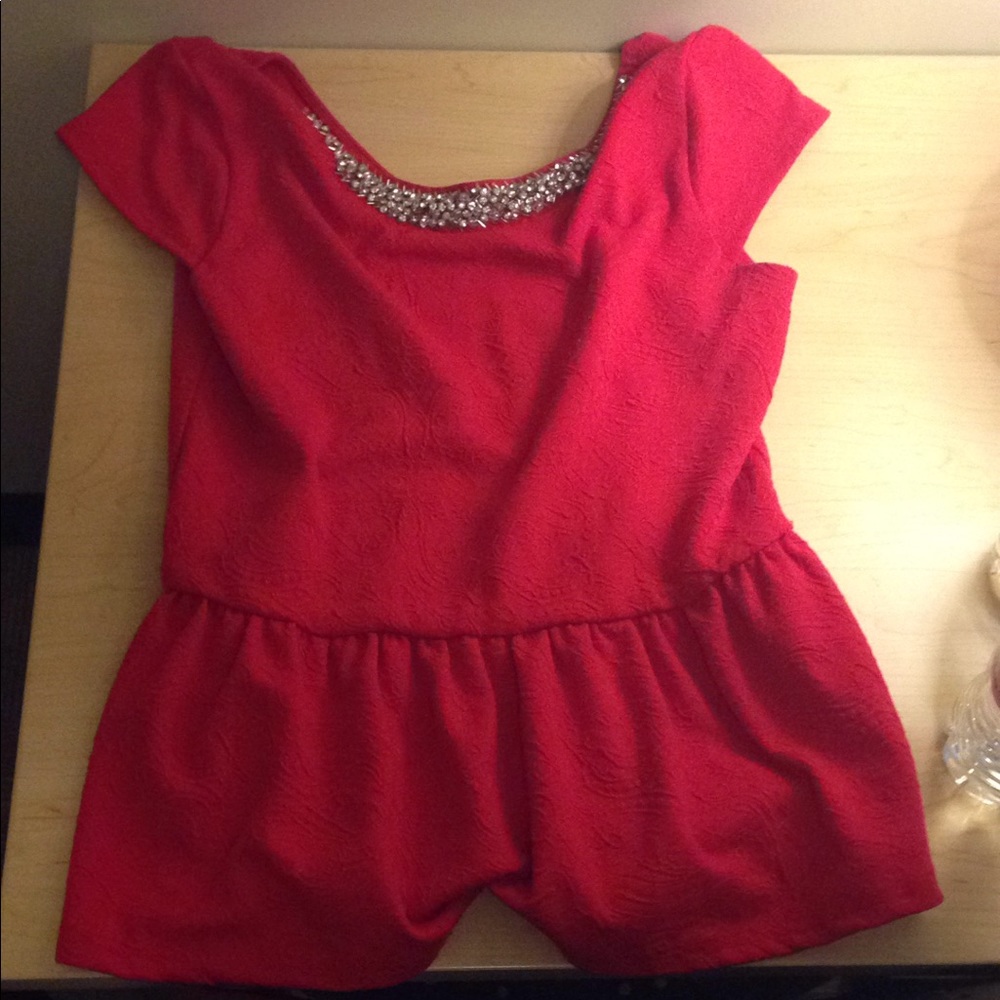 Peplum shirt